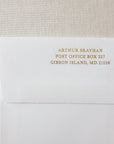 Gold Foil Envelope
