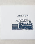 Letterpress Train Stationery