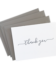 Modern cursive Thank You Notes