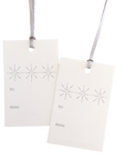 Snowflake Gift Tags, Set of 6