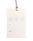 Snowflake Gift Tags, Set of 6