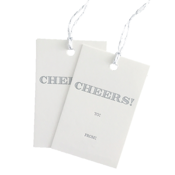 Cheers Gift Tags No. 1, Set of 6